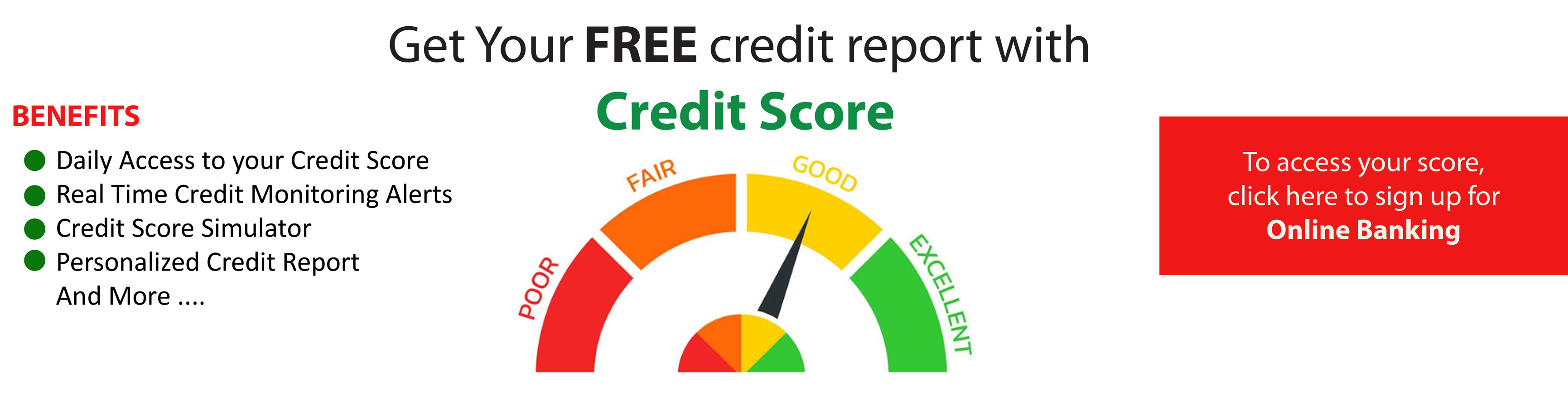 Access your free credit score and more with credit score